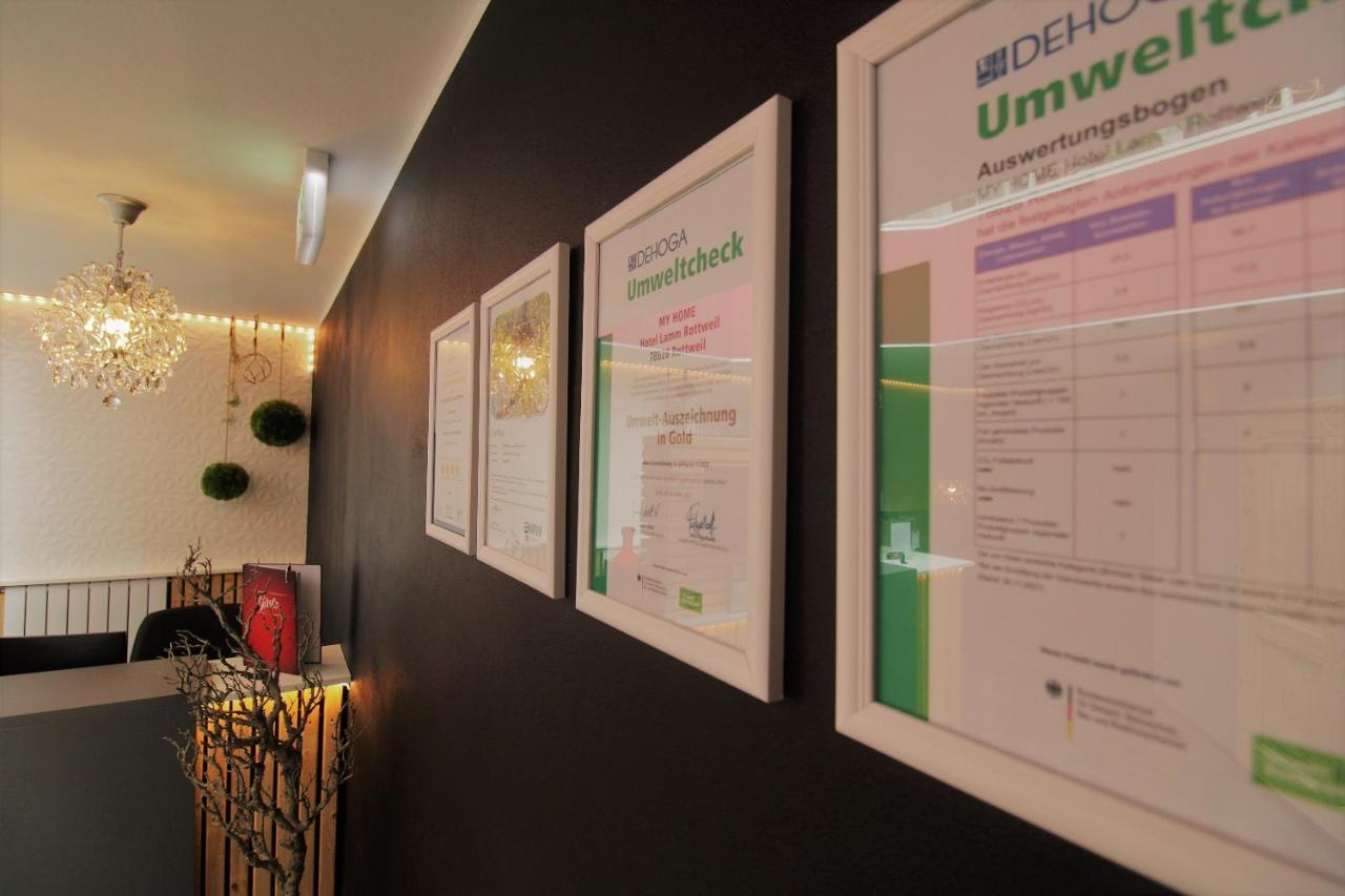 My Home Hotel Lamm Rottweil "Smart Home" ภายนอก รูปภาพ